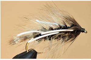 BESTCITY YUK Fliegenfischen, Größe 4, Salzwasserfliegen, 8 Fliegen – Meerforelle Steelhead Fly