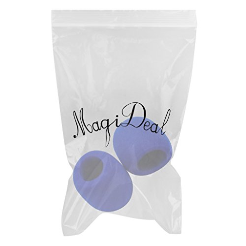 2pcs Funas Protectoras para Micr  fono Fundas de Espuma para Mic de Color Azul