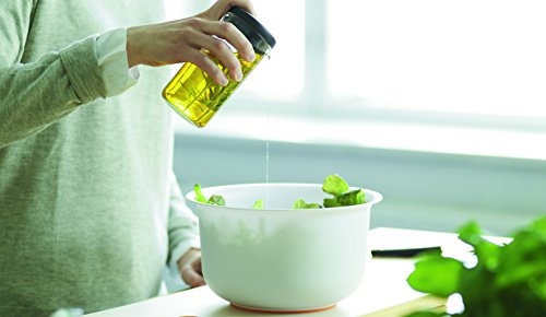 Fiskars Dressing-Shaker, Glas/Kunststoff, 14,5 x 7 x 7,9 cm, Functional Form, Schwarz, 1014347 - 5