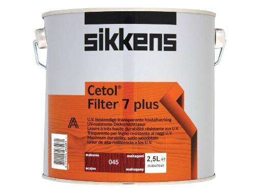 Sikkens Cetol Filter 7 plus Dickschichtlasur 2,5 Liter 045 Mahagoni