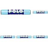 Polo Spearmint Yeşil Naneli Delikli Şekerleme, 34 g 5li paket