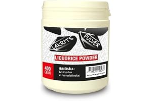 Lakritspulver till livsmedel och godis, 400 G