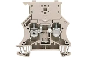 LEGRAND Weidmüller 1011000000 WSI 6 morsetti portafusibili, 1 piano, 6 mm², utilizzo in zone industriali, fusibile 5 x 20, scatola da 50