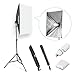 Price comparison product image ESDDI 20"X28" Softbox Portable Photography Lighting Kit Photo Equipment Studio Light 20"X28" for Portrait Video and Advertising Shooting