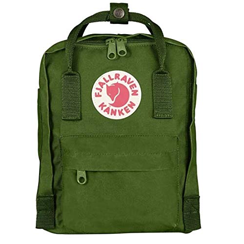 Fjällräven Kånken Mini Mochila de Senderismo Unisex Adulto, Verde (Leaf Green), 7 l (29 x 20 x 13 cm)