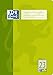 Produktbild OXFORD 100050309 Schulheft Schule 15er Pack A4 16 Blatt Lineatur 23 - rautiert grün