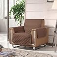 HomeZone Brown Sofa Cover Armchair Cover Dog & Pet Protector Cover Moisture Resistant Throw Protect Furniture Animal Fur Hair Child Proof Easy Fit Keep Clean Luxury Stretch Covers For Sofa Seat Cover