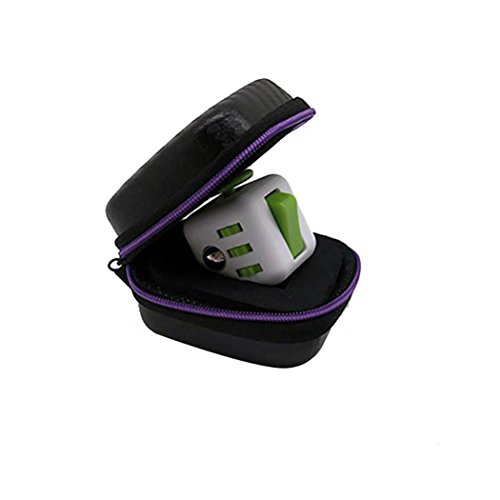 For Spinner Case, Fuibo Gift For Fidget Cube Anxiety Stress Relief Focus Dice Bag Box Carry Case Packet (Purple) For Spinner Case, Fuibo Gift For Fidget Cube Anxiety Stress Relief Focus Dice Bag Box Carry Case Packet (Purple)