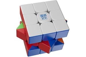TUNJILOOL Moyu WRM V10 Magnetic Speed Cube 3x3 Stickerless, Puzzle Cube Professional Magnetic Master Cube, WRM Pro 2024 Upgraded Version(Frosted Matte Version)