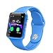 Produktbild Eboxer Smartwatch für Kinder, Kinder Smart Armbanduhr Activity Tracking Watch Schrittzähler Kamera Uhr MP3 Uhr (schwarz,blau,rosa)(Blau)