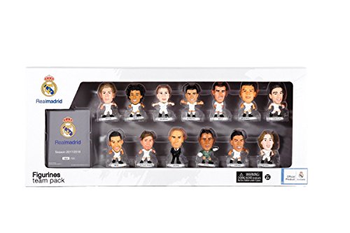 Figuras del Real Madrid de bolsillo y peluches REAL MADRID PACK DUODECIMA