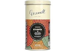 Granell Cafés · 1940 - Orígenes - Etiopía | Cafe Molido 100% Café Arabica - Café Rico en Acidez y Cuerpo - 200 Gramos