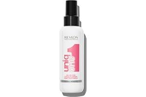 REVLON PROFESSIONAL Uniqone Lotus Hair Treatment, Leave-in Hair Treatment, Moisturizing Hair Treatment, Lotus Flower Fragrance – 150 ml