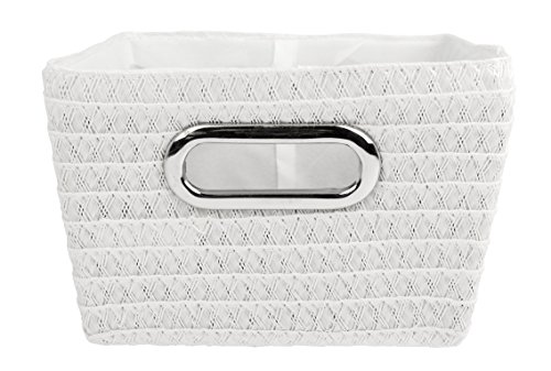 Wenko 22582100 Aufbewahrungskorb Badkorb, Polypropylen, weiß, 19.5 x 28 x 12 cm - 3