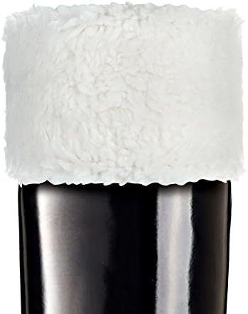 TPLB Rain Boots Fleece Welly Socks| Warm, Thermal, Insulated &amp; Plush Fleece Socks | For Rain Snow Hunter Boots (White, M)