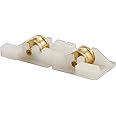 Prime-Line Products G 3131 Sliding Window Tandem Roller Assembly, 3/8 Brass Wheels, 2-Pack