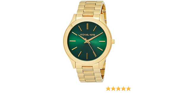 Michael Kors MK3435 Gold-Tone Slim 