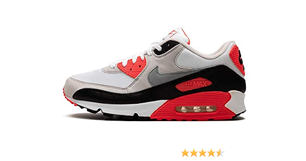 Nike Air Max 90 Infrared (weiss/grau/schwarz/infrarot) (40,5) : Amazon.de:  Schuhe \u0026 Handtaschen