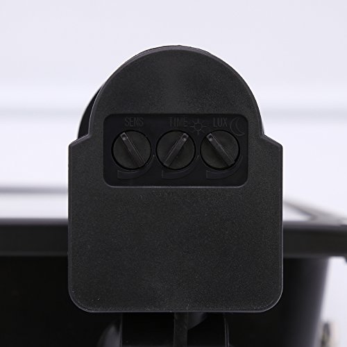 VINGO® 10W LED Strahler Fluter Außen Flutlicht Strahler mit PIR Bewegungsmelder wasserdicht IP65 Gartenstrahler Wandstrahler Warmweiß - 5