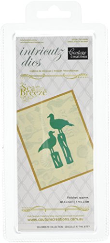 Couture Creations Sea Breeze intricutz sterben – Möwen bei der Mole,, schwarz