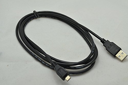 m-one 2 m/1,8 m extra lang Micro USB Daten/Sync/Ladekabel Für – HUAWEI MEDIAPAD M2 10.0 Premium 25,4 cm Tablet –/Tab (schwarz)