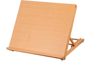 KOWAKU Caballete de Escritorio de Ajustable, Tablero de Dibujo, Caballete de, Suministros, 45x35x30cm