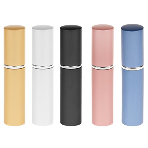 Portable 6 Ml Nachfüllung Leere Flasche Parfümzerstäuber Pumpspray Sprühflasche Pumpe Duft Spray – Silber - 8