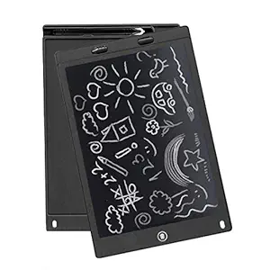 IN ONE E-Writer LCD Note pad with Stylus Drawing Handwriting Board (Black, 12 inches)