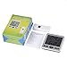 Produktbild WEIWEITOE-DE Indoor Outdoor Mini Max Dispaly Wetterstation 8-Kanal Wireless Thermo-Hygrometer Mit Jumbo Display 3 Fernbedienungssensor, Silber & Schwarz,