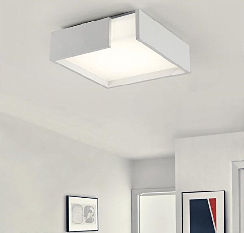 Wohnzimmerlampe Deckenleuchte Wohnzimmer Eckig Weiss Deckenlampe Led