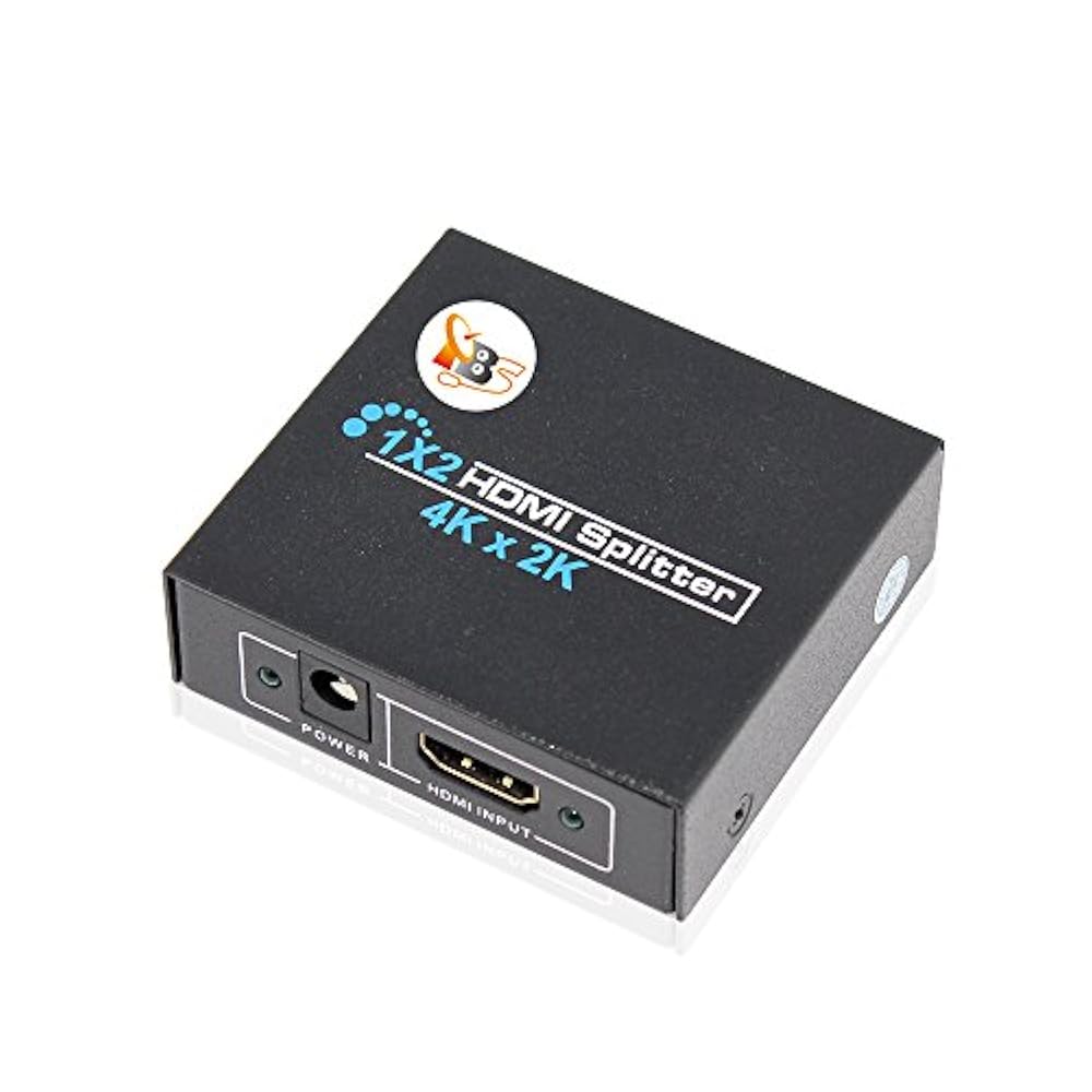 TBS? 2212 HDMI 2-Wege R ¨ ¦ Switch, 1 x 2 2 Ports Splitter, 1 Eintrag ¨ ¦ e 2 Ausgänge, 3D-Support - HD - Amplifier Multiplier 2 T ¨ ¦ l ¨ ¦ Vision, Plasmabildschirme Teiler HDMI/Halterung 4 kx2 K/Halterung HDTV