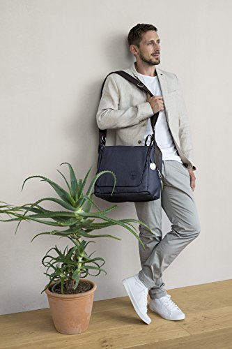 Lässig Green Label Small Messenger Bag Update Wickeltasche/Babytasche inkl. Wickelzubehör denim blue - 6