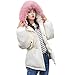 Produktbild Kapuzenjacke Damen UFODB Elegant Frauen Winterjacke Pelzkragen Kurzjacke Mode Warmer Mantel Jacke Sweatjacke übergangsmantel Daunenmantel Wintermantel Outwear