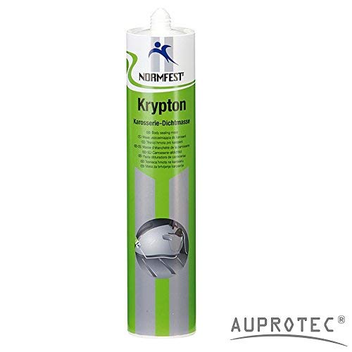 Auprotec ® normfest corps d'étanchéité krypton 290 ml 1 k colle noir