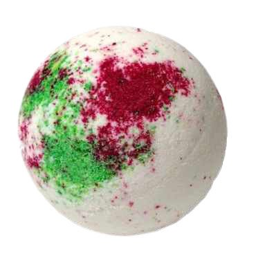 Preisvergleich Produktbild Badekugel Rose handgemachte Badebombe mit Traubenkernöl