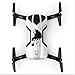 Produktbild MADONGDONG RC Drohne mit Kamera Live Video und GPS Return Home Quadcopter mit einstellbarer Weitwinkel HD WIFI Camera-Follow Me, Höhe halten, intelligente Batterie, lange Steuerdistanz(White)