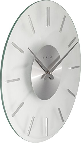 NeXtime 2632 Wall Clock, Stripe, 31 cm, glass - 6