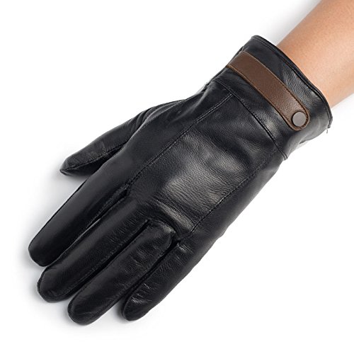 Warm gloves/Outdoor cold warm glove men Ji Dongjia padded leather gloves , 2