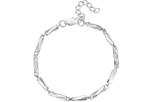 APUUESN Sterling Silber Charms Armband Mit Logogravur, Armbänder Moments Serie, Armbänder Me Serie,Charms Anhänger Armband From 17CM to 21CM,Gold,Silber