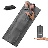 【Higiénico y lavable】Este saco de dormir de la choza Extremadamente fácil de limpiar: se puede lavar a 30 ° C y la tela también se seca muy rápidamente en el aire. La incrustación / incrustación de bolsas de dormir protege contra la suciedad y garantiza una estancia higiénica.