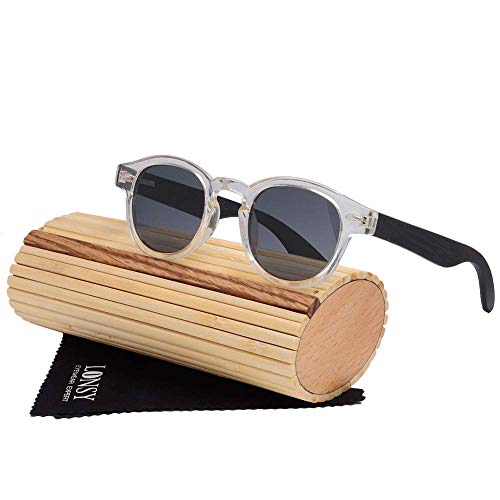 Preisvergleich Produktbild MXHSX Polarized UV400 Schutzgläser Handmade Bamboo Wood Sonnenbrillen Universal Sonnenbrillen für Mann und Frau Optional Sportbrillen