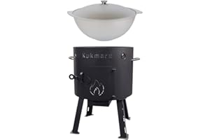 Kukmara Set - Uchag mit Kasan 12L Offen Kasan Grill Camping Плов