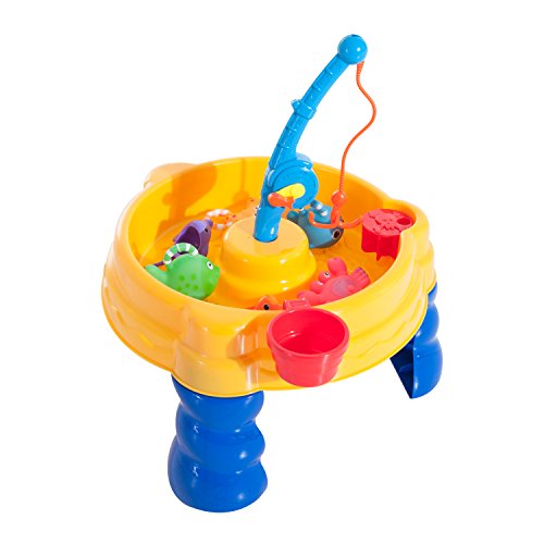 HOMCOM 13pcs Fishing Game Set Kids Baby Children Education Toy Reflex Training Sand and Water Table Beach Toy reviews HOMCOM 13pcs Fishing Game Set Kids Baby Children Education Toy Reflex Training Sand and Water Table Beach Toy