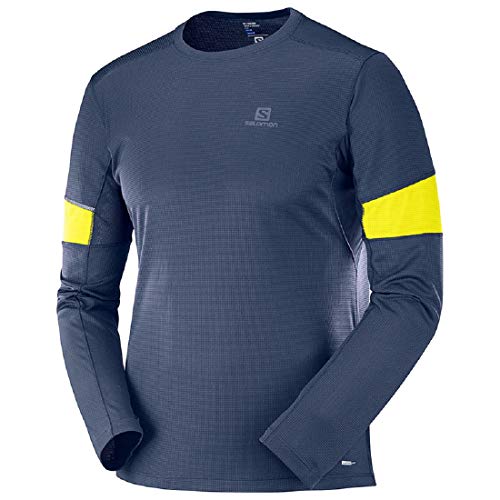 SALOMON Agile Ls Tee M - Chemise - Homme