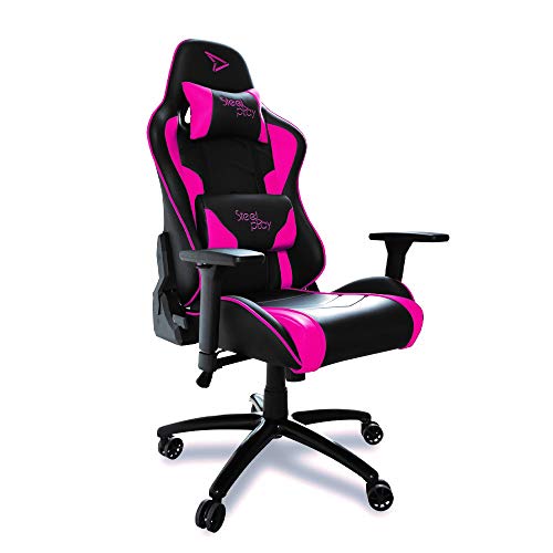 Fauteuil gaming - Rose - Steelplay SGC01