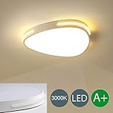 *Die moderne, einfach Design-Deckenleuchte erhellt formschön Ihren zimmer. Geeignet für Wohnzimmer, Küche, Schlafzimmer, Büro, Esszimmer, Wohnung, Arbeitszimmer/Studio, Landhaus, Flur, Diele usw. und bietet moderne und warme Atmosphäre an