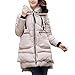 Produktbild i-uend 2019 Damen Winter Jacke Parka Mantel Winterjacke warm gefüttert M-5XL