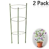 soporte para plantas balcon Material: acero inoxidable duarble (verde), 2 piezas en el paquete