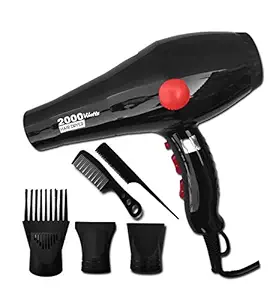 IDOLESHOP Salon Grade Professional Hair Dryer Hair Dryer With Comb Reducer (2800)