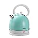 Price comparison product image bpblgf L@TX Electric Filter Kettle Stainless Steel 1.8 L, 1800 W Automatic Power Off Fast Boil, mint green